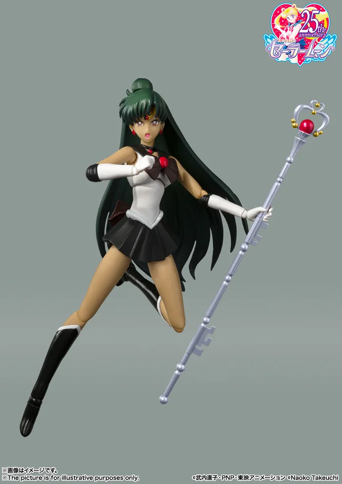Bandai S.H.Figuarts Pretty Guardian Sailor Moon R Sailor Pluto Animation Color Edition 6 Bandai S.H.Figuarts Pretty Guardian Sailor Moon R Sailor Pluto Animation Color Edition - Image 4