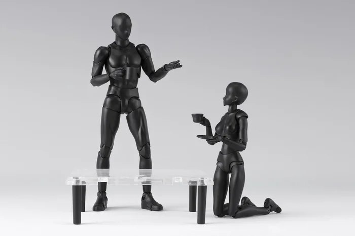 Bandai S.H.Figuarts Body-chan: Solid Black Color Ver. DX Set Vol. 2 12 Bandai S.H.Figuarts Body-chan: Solid Black Color Ver. DX Set Vol. 2 - Image 10