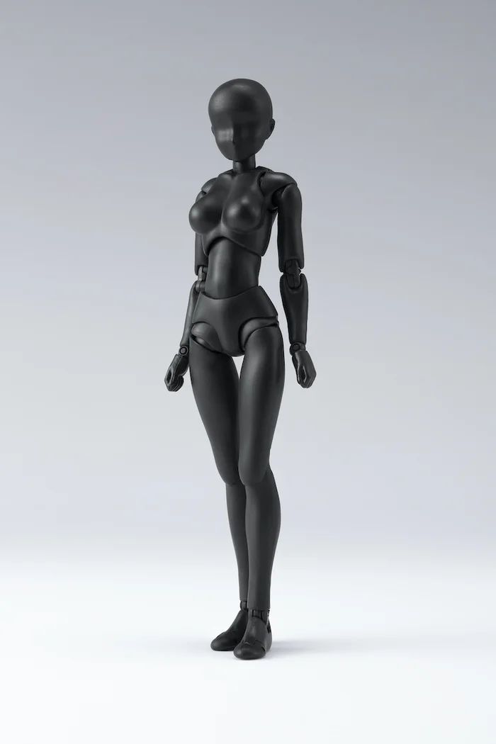 Bandai S.H.Figuarts Body-chan: Solid Black Color Ver. DX Set Vol. 2 6 Bandai S.H.Figuarts Body-chan: Solid Black Color Ver. DX Set Vol. 2 - Image 4