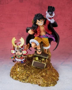 Bandai Figuarts Zero One Piece WT100 Commemorative Eiichiro Oda Illustration Daikaizoku Hyakkei Monkey D. Luffy