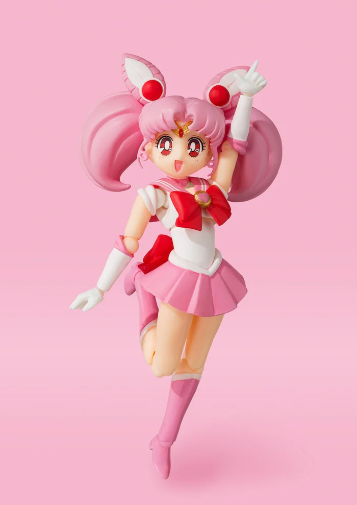 Bandai S.H.Figuarts Pretty Guardian Sailor Moon Sailor Chibi Moon Animation Color Edition 6 Bandai S.H.Figuarts Pretty Guardian Sailor Moon Sailor Chibi Moon Animation Color Edition - Image 4