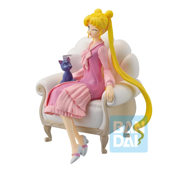 Ichibansho Figure Sailor Moon Cosmos The Movie Usagi & Luna -Antique Style- 4 Ichibansho Figure Sailor Moon Cosmos The Movie Usagi & Luna -Antique Style- - Image 2