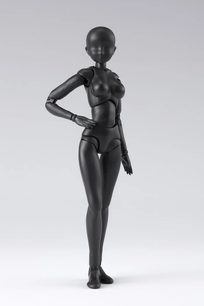 Bandai S.H.Figuarts Body-chan: Solid Black Color Ver. DX Set Vol. 2 3 Bandai S.H.Figuarts Body-chan: Solid Black Color Ver. DX Set Vol. 2
