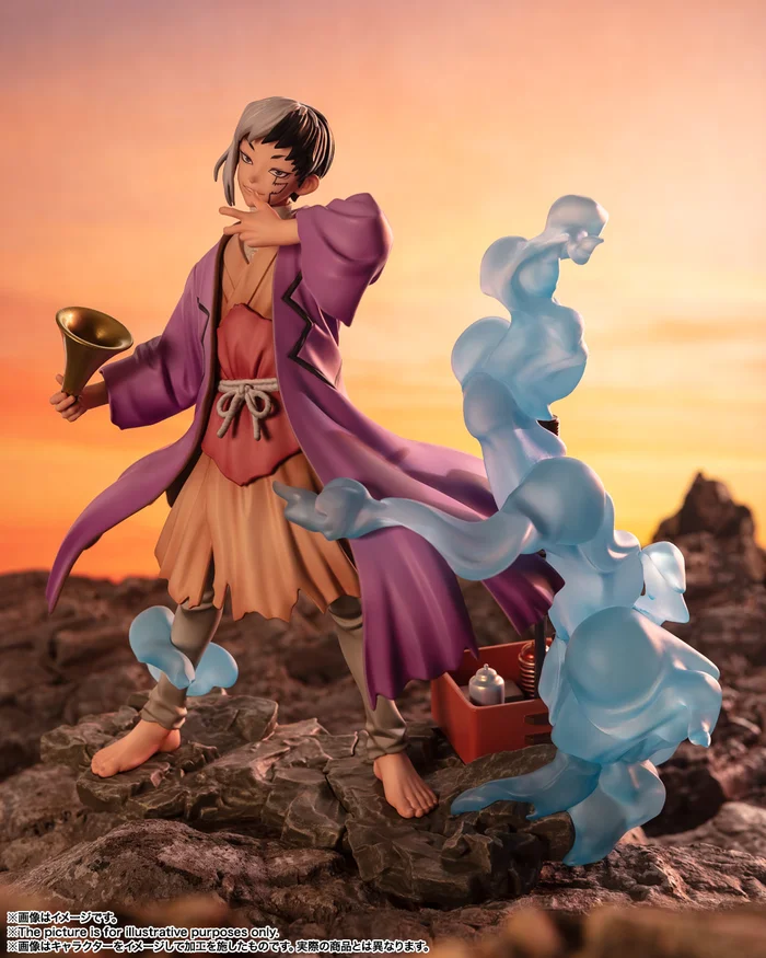 Bandai Figuarts Zero Dr. Stone Gen Asagiri 7 Bandai Figuarts Zero Dr. Stone Gen Asagiri - Image 5