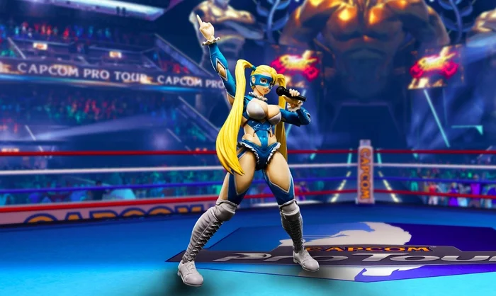 Bandai S.H.Figuarts Street Fighter Rainbow Mika 7 Bandai S.H.Figuarts Street Fighter Rainbow Mika - Image 5