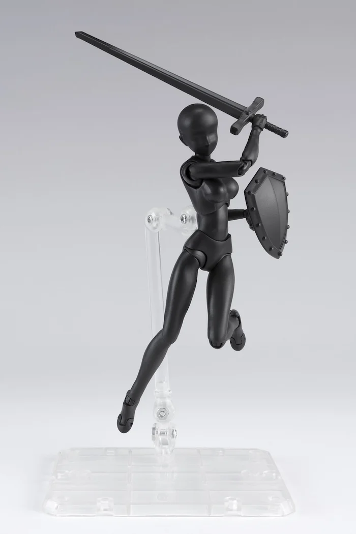 Bandai S.H.Figuarts Body-chan: Solid Black Color Ver. DX Set Vol. 2 5 Bandai S.H.Figuarts Body-chan: Solid Black Color Ver. DX Set Vol. 2 - Image 3