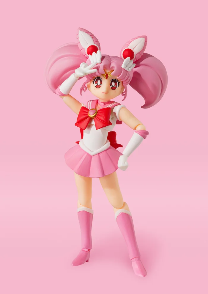 Bandai S.H.Figuarts Pretty Guardian Sailor Moon Sailor Chibi Moon Animation Color Edition 4 Bandai S.H.Figuarts Pretty Guardian Sailor Moon Sailor Chibi Moon Animation Color Edition - Image 2