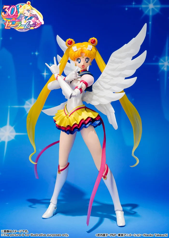 Bandai S.H.Figuarts Pretty Guardian Sailor Moon Sailor Stars Eternal Sailor Moon 7 Bandai S.H.Figuarts Pretty Guardian Sailor Moon Sailor Stars Eternal Sailor Moon - Image 5