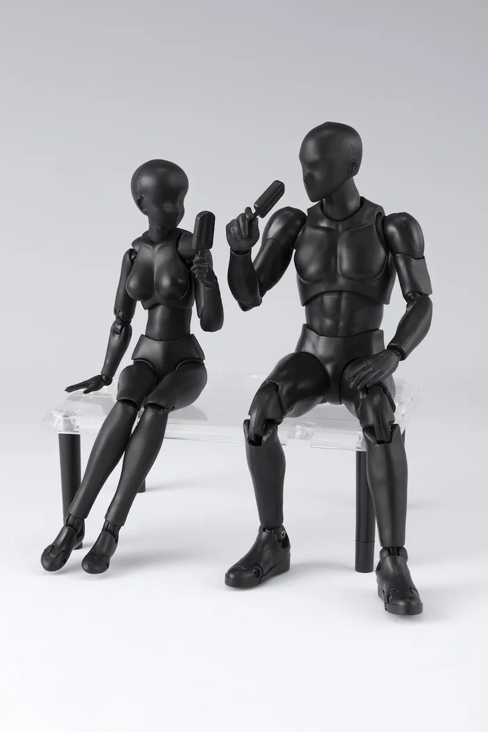 Bandai S.H.Figuarts Body-chan: Solid Black Color Ver. DX Set Vol. 2 13 Bandai S.H.Figuarts Body-chan: Solid Black Color Ver. DX Set Vol. 2 - Image 11