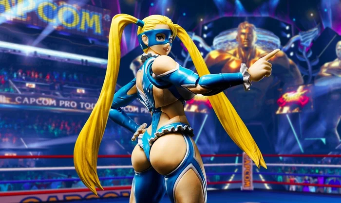 Bandai S.H.Figuarts Street Fighter Rainbow Mika 6 Bandai S.H.Figuarts Street Fighter Rainbow Mika - Image 4
