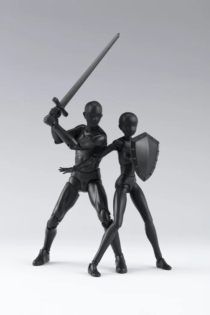 Bandai S.H.Figuarts Body-chan: Solid Black Color Ver. DX Set Vol. 2 14 Bandai S.H.Figuarts Body-chan: Solid Black Color Ver. DX Set Vol. 2 - Image 12