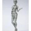 Bandai S.H.Figuarts Body-chan Kentaro Yabuki Wire Frame: Gray Color Ver. -Bandai be2987747b9f41f783b29393a85a37de.jpg