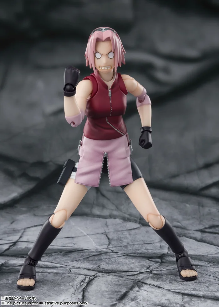 Bandai S.H.Figuarts Naruto Shippuden Sakura Haruno -Inheritor Of Tsunade's Indominable Will- 5 Bandai S.H.Figuarts Naruto Shippuden Sakura Haruno -Inheritor Of Tsunade's Indominable Will- - Image 3