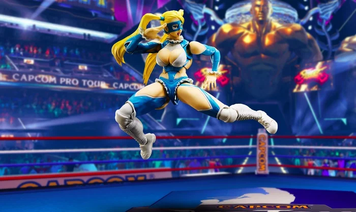 Bandai S.H.Figuarts Street Fighter Rainbow Mika 10 Bandai S.H.Figuarts Street Fighter Rainbow Mika - Image 8