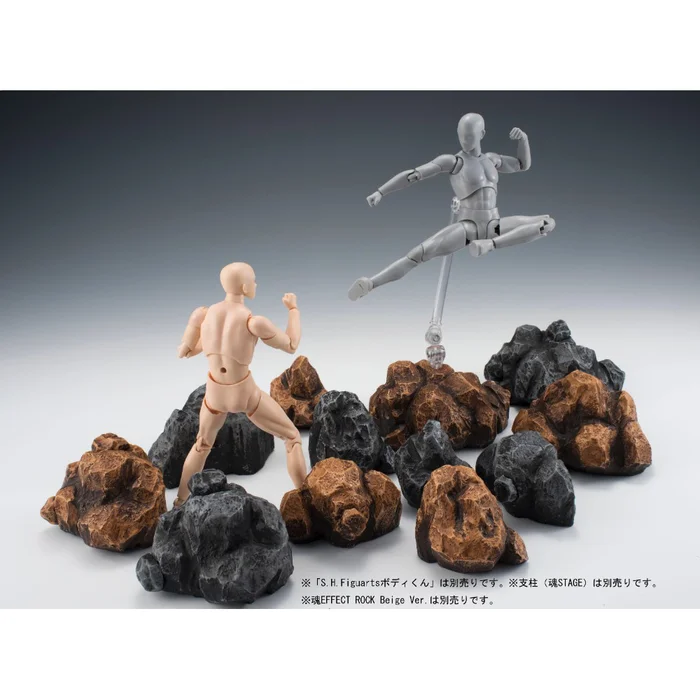 Bandai Tamashii Effect Rock: Gray Ver. 5 Bandai Tamashii Effect Rock: Gray Ver. - Image 3