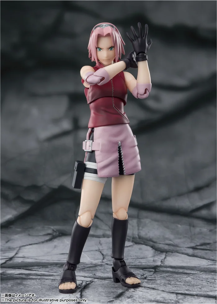 Bandai S.H.Figuarts Naruto Shippuden Sakura Haruno -Inheritor Of Tsunade's Indominable Will- 6 Bandai S.H.Figuarts Naruto Shippuden Sakura Haruno -Inheritor Of Tsunade's Indominable Will- - Image 4