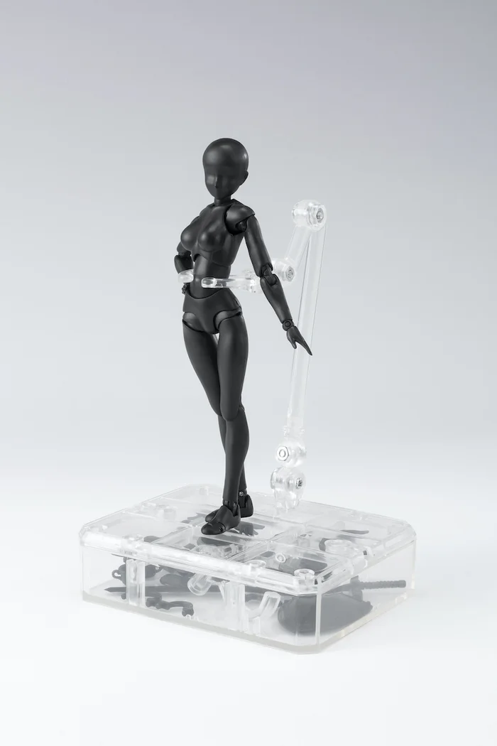 Bandai S.H.Figuarts Body-chan: Solid Black Color Ver. DX Set Vol. 2 8 Bandai S.H.Figuarts Body-chan: Solid Black Color Ver. DX Set Vol. 2 - Image 6