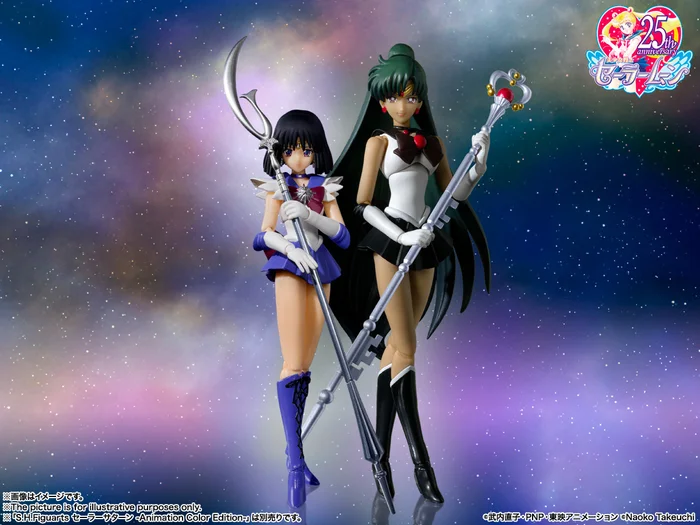 Bandai S.H.Figuarts Pretty Guardian Sailor Moon R Sailor Pluto Animation Color Edition 8 Bandai S.H.Figuarts Pretty Guardian Sailor Moon R Sailor Pluto Animation Color Edition - Image 6